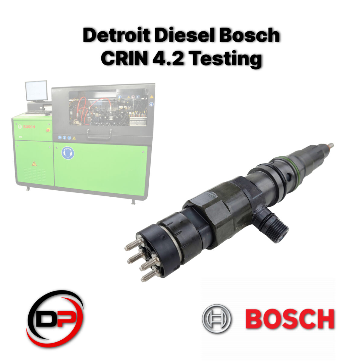 Detroit Injector Tester DD13 | DD15 | DD16 Fuel Injector Testing for Detroit Diesel - Diesel Pro